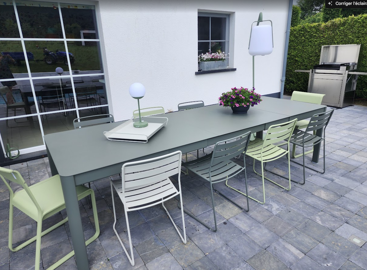 Salon de jardin composé avec plusieurs marques – vue 6