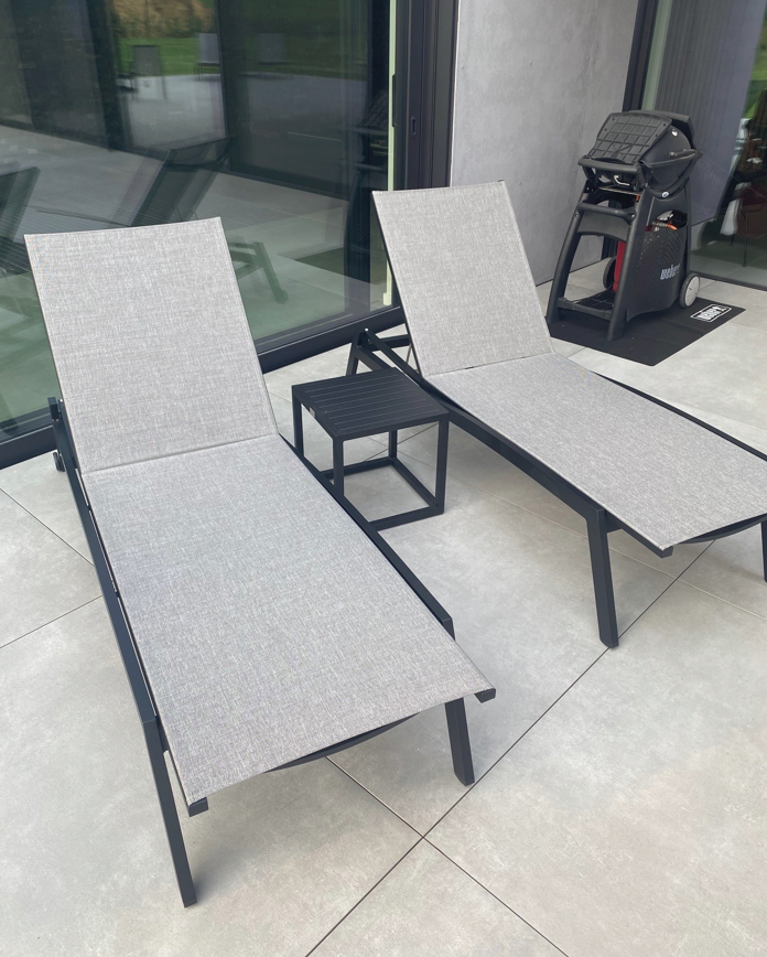 Mobilier de jardin Stern noir mat – vue 4