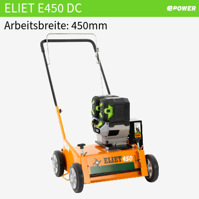 [MA025030802] Scarificateur ELIET E450 DC E-POWER 4,5 ch batterie 56V (3200 W)