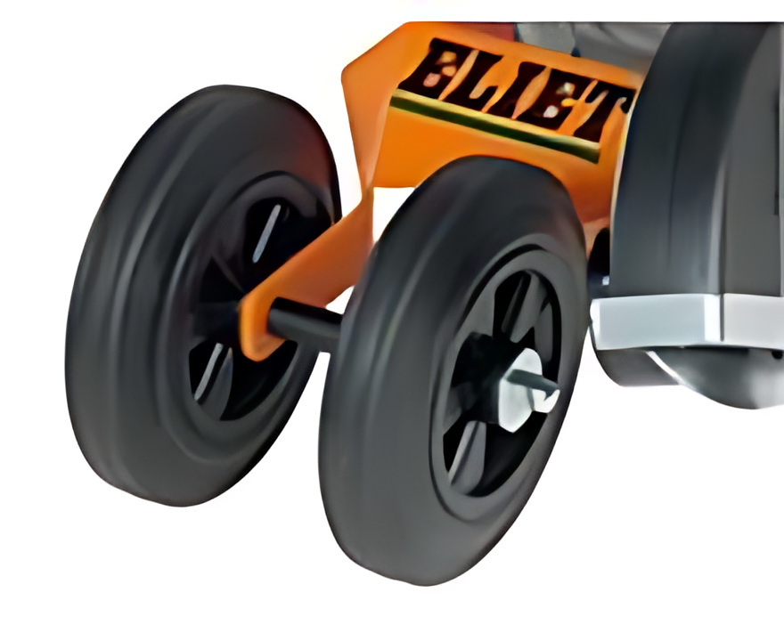 [MA010 001 002] Roues avant jumelées coupe bordures ELIET ks240std, MA010001002, MA 010 001 002
